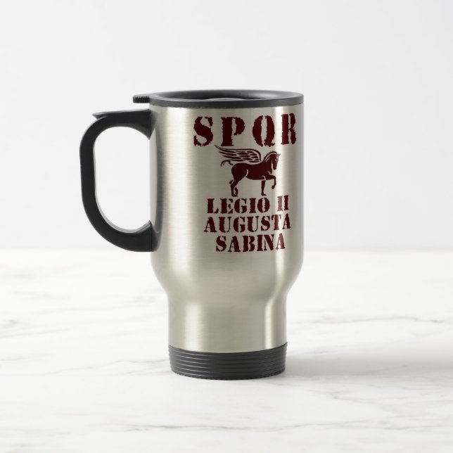 Augustus' 2nd Roman Legion Pegasus Coffee Mug (Left)
