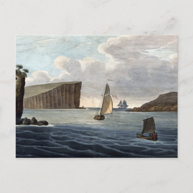 Augustus Earle Sydney Heads Postcard (Front)