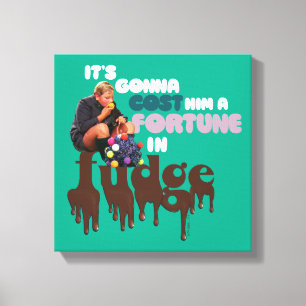 Augustus Gloop - A Fortune in Fudge Canvas Print