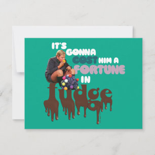 Augustus Gloop - A Fortune in Fudge Card