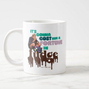 Augustus Gloop - A Fortune in Fudge Large Coffee Mug