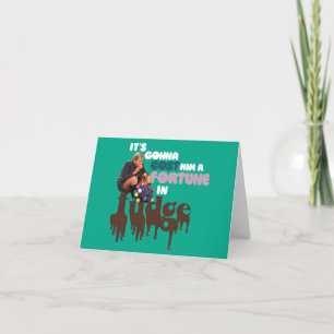 Augustus Gloop - A Fortune in Fudge Note Card