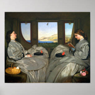 Augustus Leopold Egg The Traveling Companions Poster