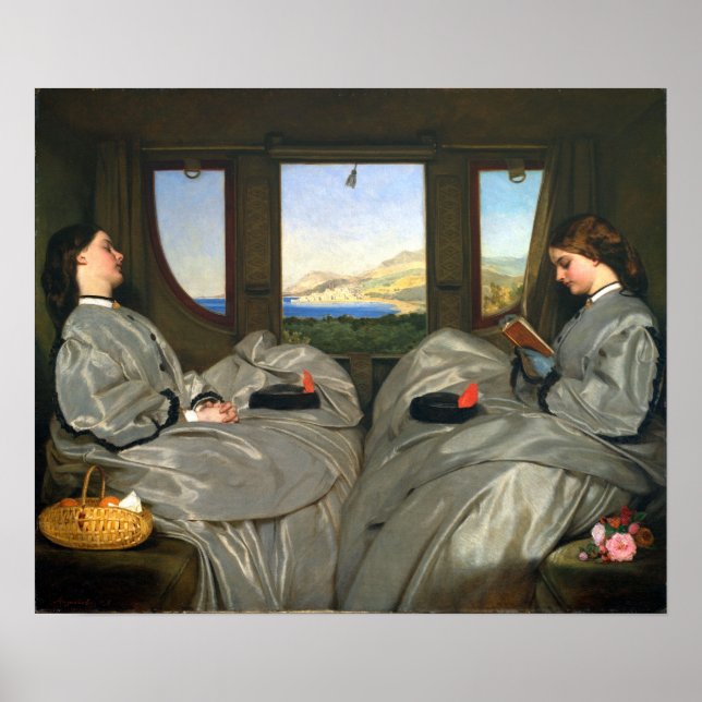 Augustus Leopold Egg The Traveling Companions Poster (Front)