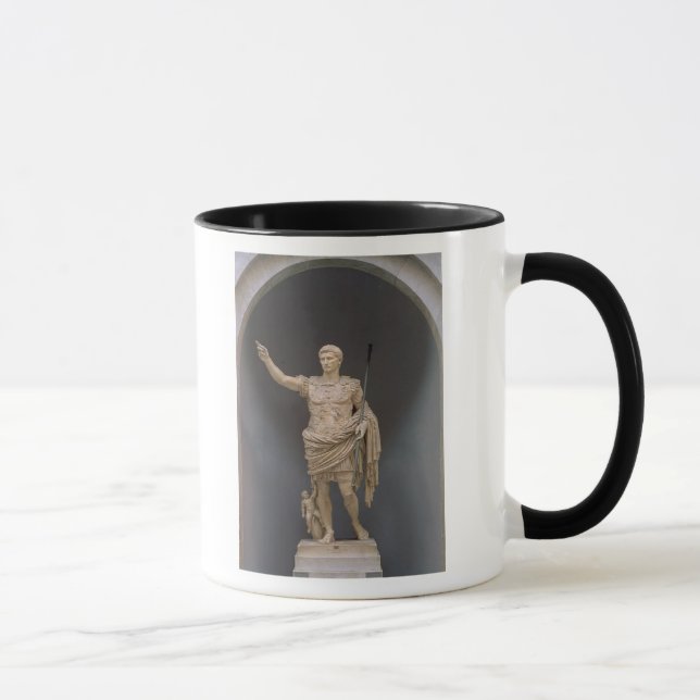 Augustus of Prima Porta, c.20 BC (marble) Mug (Right)
