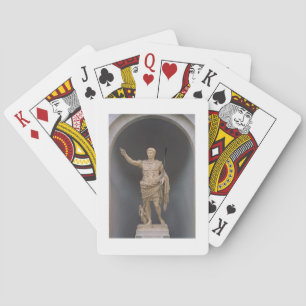Augustus of Prima Porta, c.20 BC (marble) Playing Cards