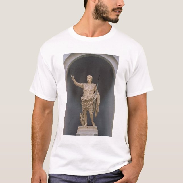 Augustus of Prima Porta, c.20 BC (marble) T-Shirt (Front)