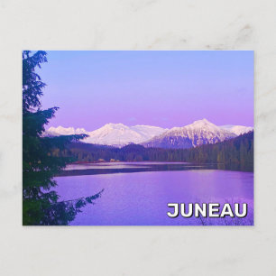 Auke Lake In Juneau, Alaska Postcard