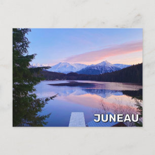 Auke Lake In Juneau, Alaska Postcard