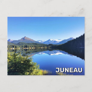 Auke Lake Juneau, Alaska Postcard