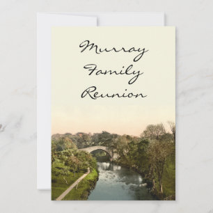 Auld Brig O'Doon, Ayrshire, Scotland Invitation