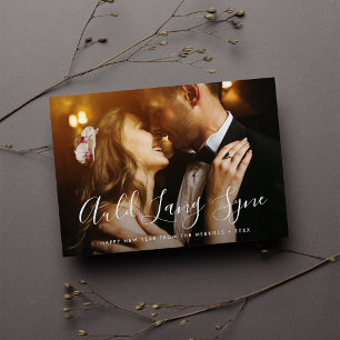 Auld Lang Syne   Happy New Year Photo Card