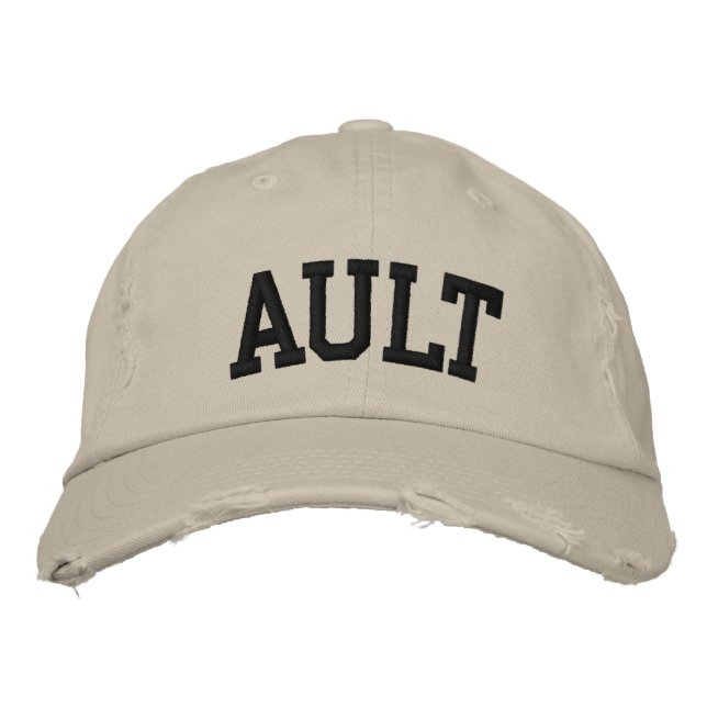 Ault Embroidered Hat (Front)