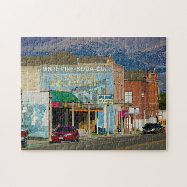 Aultman Street Ely Nevada. Jigsaw Puzzle (Horizontal)