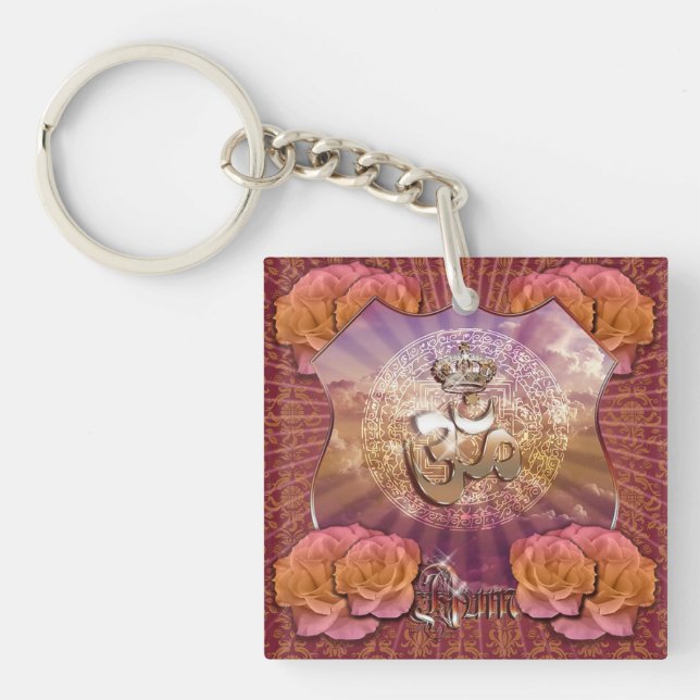 AUM - Acrilic Keychain double sided (Front)