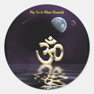 Aum  Blessing Sticker