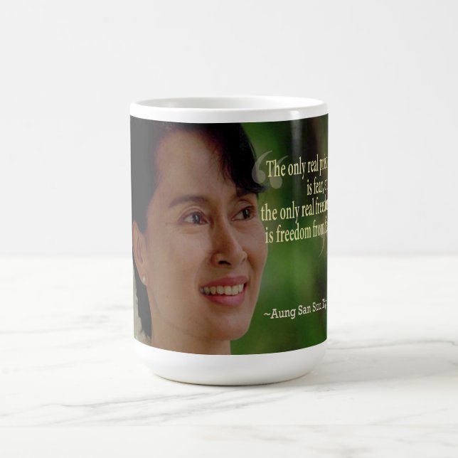 Aung San Suu Kyi Mug (Center)