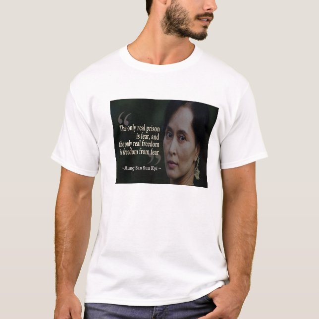 Aung San Suu Kyi T-Shirt (Front)
