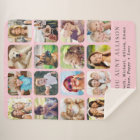 Aunt 16 Photo Collage Pink