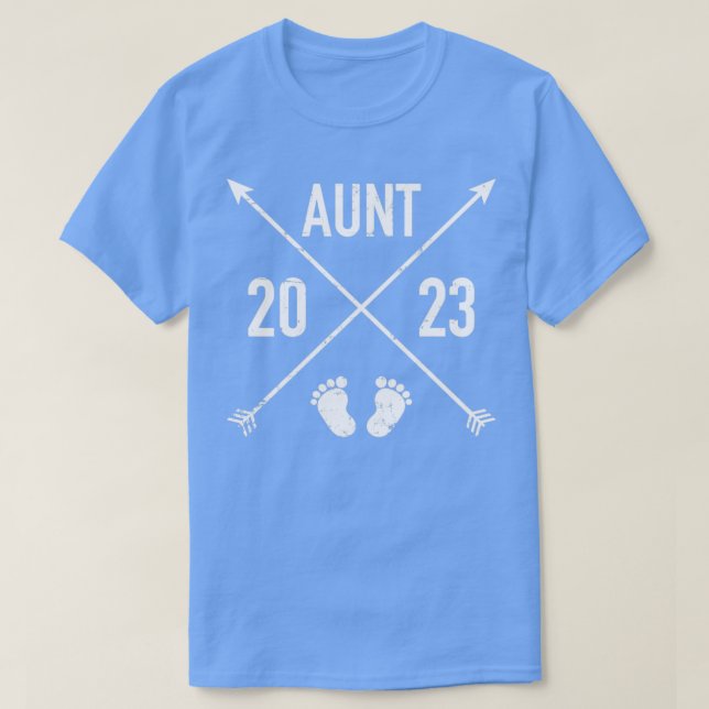 Aunt 2023 hipster T-Shirt (Design Front)