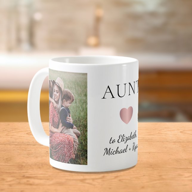 Aunt 2 Photo Coffee Mug (Creator Uploaded)