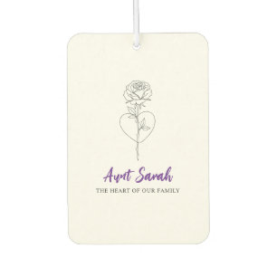 Aunt Air Freshener – The Heart of Our Family