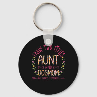 aunt and dog mum gifts  women sunflowers heart .pn key ring