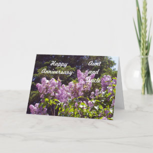 Aunt and Uncle Anniversary Card