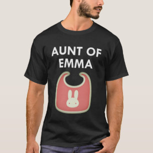 Aunt Baby Emma Newborn Girl Individual T-Shirt