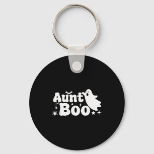Aunt Boo Funny Ghost Halloween Family Matching  Key Ring