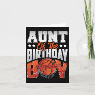 Aunt Bysketbyll Birthday Boy Family Byller B-day P Card