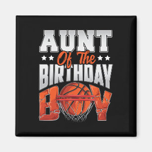 Aunt Bysketbyll Birthday Boy Family Byller B-day P Magnet