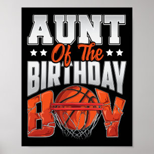 Aunt Bysketbyll Birthday Boy Family Byller B-day P Poster