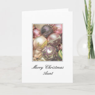 Aunt Christmas Card