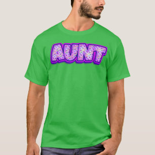 Aunt Cookies Baker Cookie Lover Baking Women Baked T-Shirt