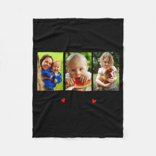 Aunt Ever 3 Photo Fleece Blanket