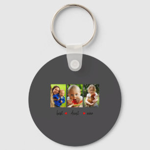 Aunt Ever 3 Photo Key Ring