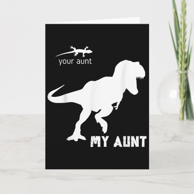 Aunt Ever Squad Gift Auntie Women's Bae  Card (Front)
