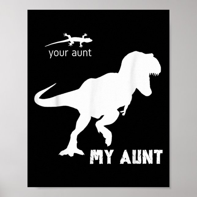 Aunt Ever Squad Gift Auntie Women's Bae  Poster (Front)