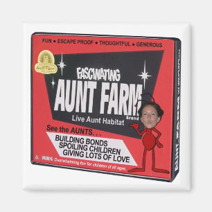 Aunt Farm Magnet