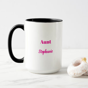 Aunt Gift Favour Weddings Christmas Holidays Moder Mug