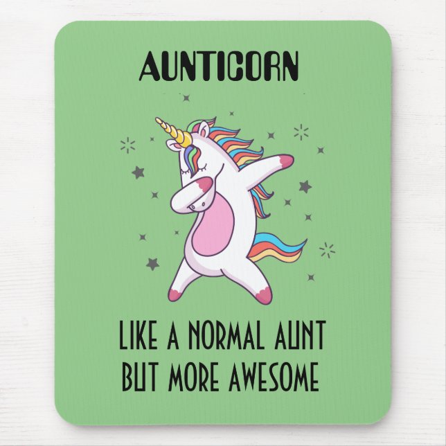 Aunt Gift Mouse Mat (Front)