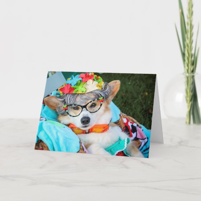 Aunt Gussy Birthday Card (Front)