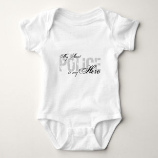 Aunt Is My Hero - POLICE Baby Bodysuit