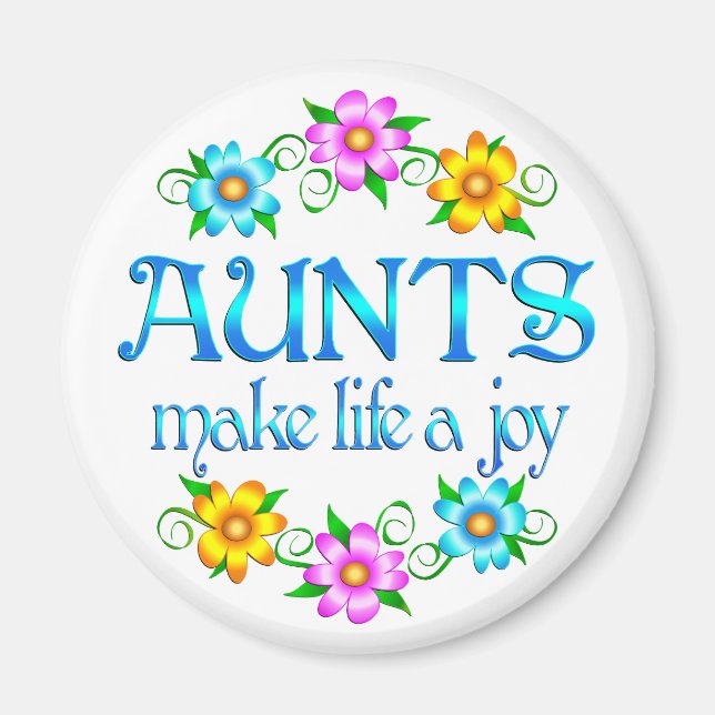 Aunt Joy Magnet (Front)