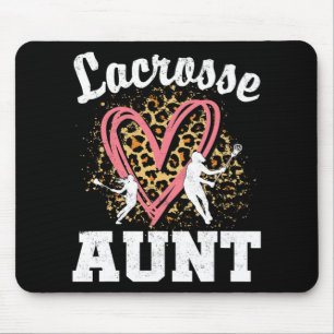 Aunt Leopard Heart Matching Family  Mouse Mat