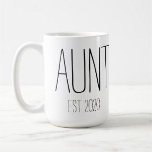 Aunt mug with EST