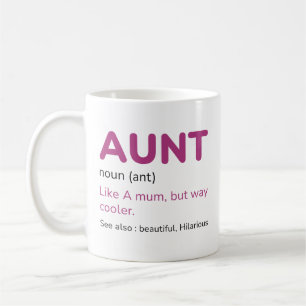 Aunt Noun Coffee Mug