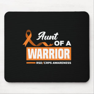 Aunt Of A Warrior Support Supporter Rsd Crps Aware Mouse Mat