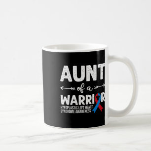 Aunt Of A Warrior Syndrome Awareness Coffee Mug